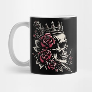 crown skull Mug